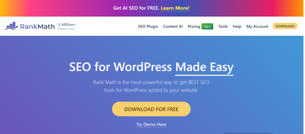 Rank Math Premium vs Free