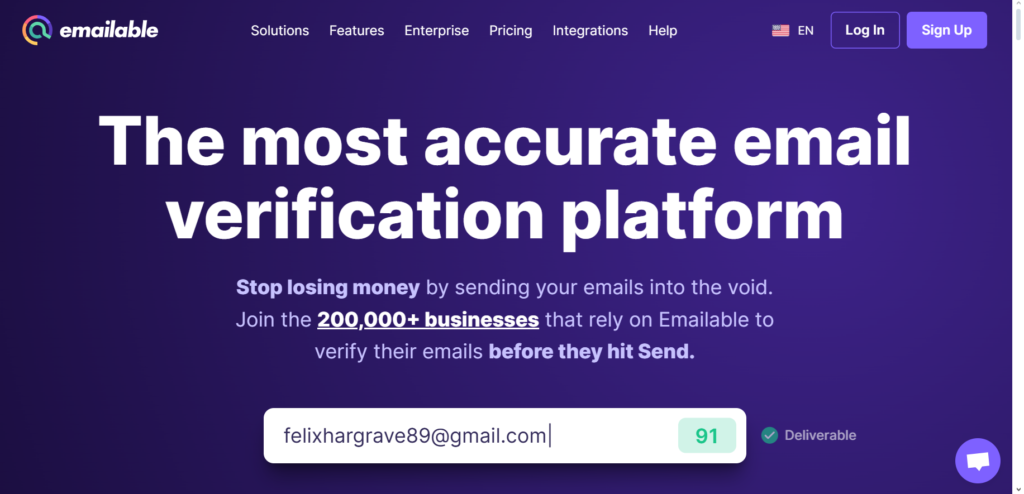 Emailable