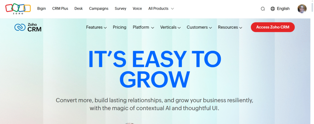 Zoho CRM